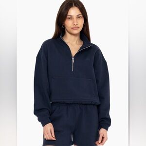 SET ACTIVE Half Zip Sweatshirt  XS NWOT